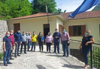 Επίσκεψη του προέδρου της Κ.Ε.Δ.Ε. Δημ. Παπαστεργίου στο Δήμο Αργιθέας
