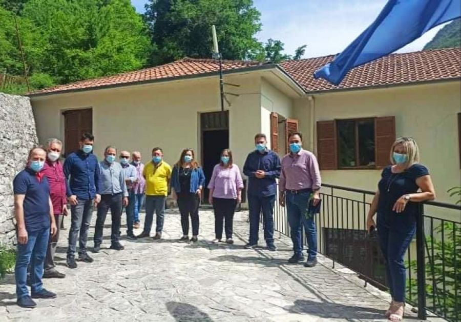 Επίσκεψη του προέδρου της Κ.Ε.Δ.Ε. Δημ. Παπαστεργίου στο Δήμο Αργιθέας