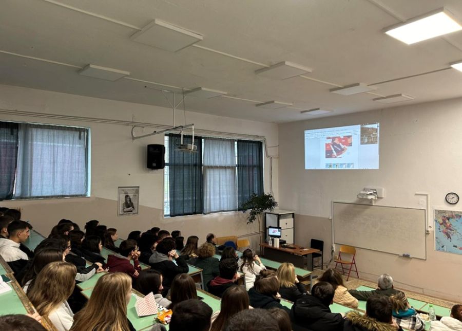 Ομιλία στο ΓΕΛ Μουζακίου