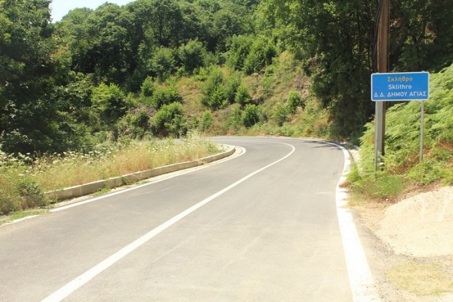 Ολοκληρώθηκαν οι εργασίες βελτίωσης του δρόμου Πολυδενδρίου – Σκλήθρου
