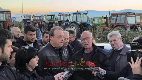 Σ. Φάμελλος από το μπλόκο Ε-65: Να φύγει γρήγορα αυτή η κυβέρνηση, εμείς στηρίζουμε τον αγώνα σας (+Φώτο +Βίντεο)