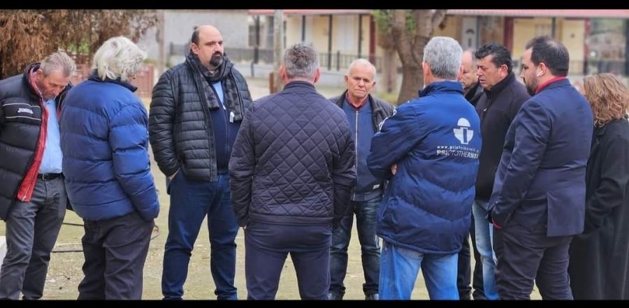Ενημερωτικό για την επίσκεψη (10-11/1) Χρ. Τριαντόπουλου στη Θεσσαλία