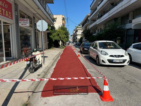 Καρδίτσα: Στο ύψος του Αγίου Σεραφείμ συνεχίζονται οι εργασίες βελτίωσης του ποδηλατόδρομου της Δ. Λάππα (+Φωτο)