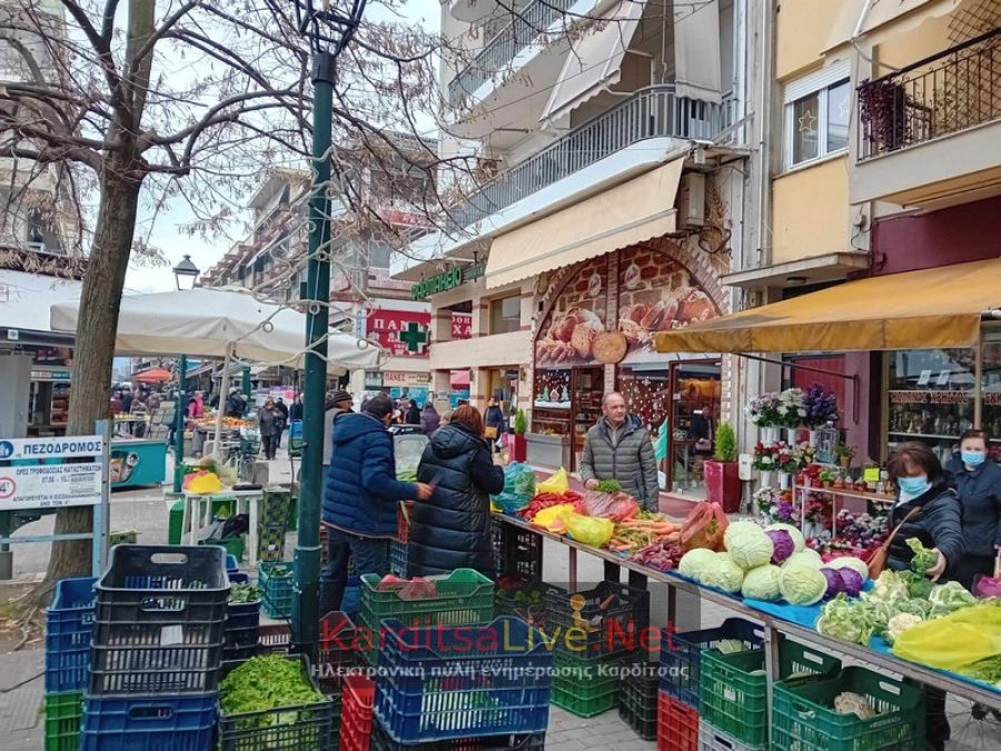 «Πρεμιέρα» των POS χωρίς…POS στη λαϊκή αγορά της Καρδίτσας (+Φωτο +Βίντεο)