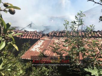 Έχασε τη ζωή του 61χρονος στον Κέδρο Καρδίτσας μετά από πυρκαγιά στην οικία του (+Φώτο)