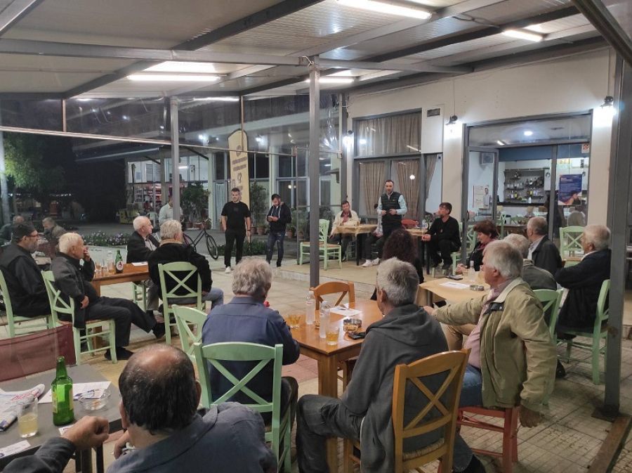 Κων/νος Ξυλομένος (υποψ. Δήμαρχος Καρδίτσας): "Ολοκληρώθηκαν οι επισκέψεις στα χωριά του Δήμου Καρδίτσας, δίνοντας σύνθημα νίκης για την Κυριακή"