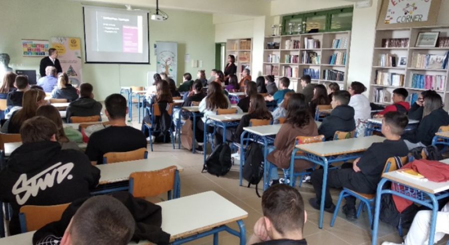 Διοργάνωση ημερίδας με θέμα: «Διατροφή και Αθλητισμός – Υγεία και Ευεξία» στο 1ο Πειραματικό Λύκειο Καρδίτσας