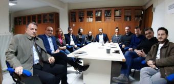 Με τους Μηχανικούς του ΤΕΕ συναντήθηκε ο υποψήφιος Δήμαρχος Καρδίτσας κ. Β. Τσιάκος