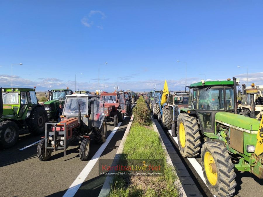 Μπλόκο Ε-65 στην Καρδίτσα: οι αγρότες αποφασίζουν σήμερα(19/12) τις δράσεις τους