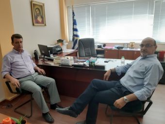 Με τους νέους διευθυντές εκπαίδευσης συναντήθηκε ο πρόεδρος του Ιατρικού Συλλόγου Καρδίτσας