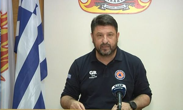 Eνημέρωση από τον Ν. Χαρδαλιά για την εξέλιξη των πυρκαγιών το μεσημέρι του Σαββάτου (7/8)