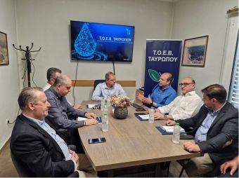 ΤΟΕΒ Ταυρωπού: Επίσκεψη κυβερνητικού κλιμακίου με επικεφαλής τον Υφ.Α.Α.Τ. Διον. Σταμενίτη