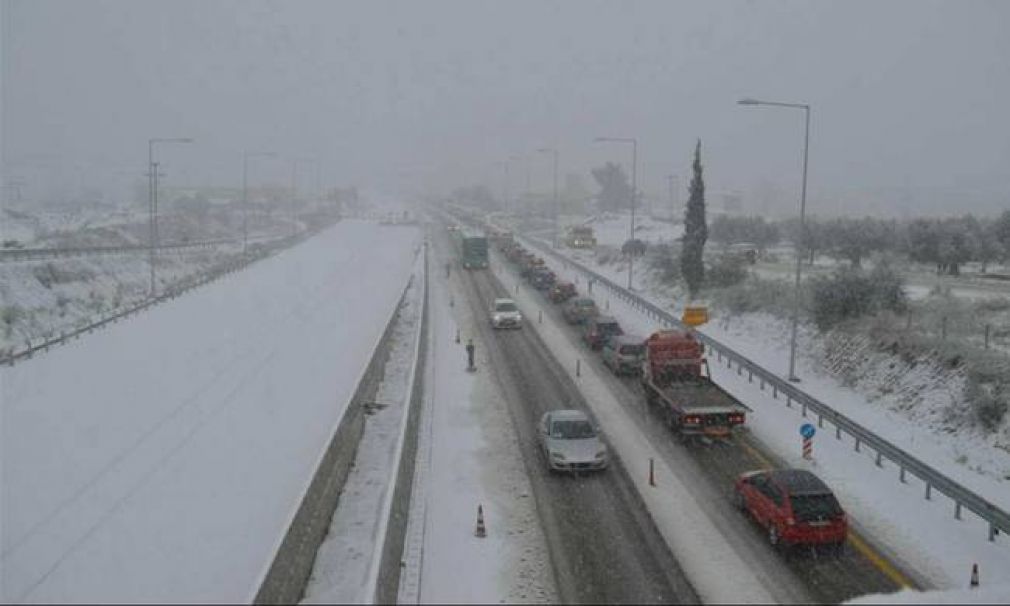 Κλειστή η Εθνική Οδός Αθηνών - Λαμίας για όλα τα οχήματα από 20ο έως 93ο χλμ