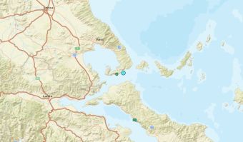 Σεισμός 3,4 Ρίχτερ με επίκεντρο τον Παγασητικό Κόλπο