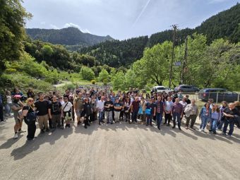 Οι σύνεδροι του 12ου Πανελλήνιου Λιβαδοπονικού Συνεδρίου στην Αργιθέα