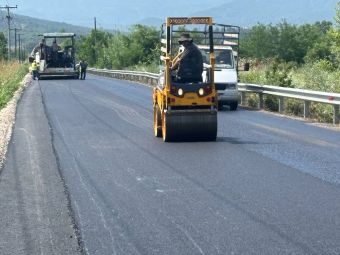 Αυτοψία Κ. Τέλιου στις εργασίες αποκατάστασης ζημιών στο οδικό δίκτυο προς Κρύα Βρύση – Ξινονέρι &amp; Άγιο Γεώργιο