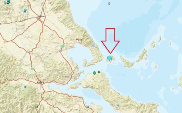 Σεισμός 4,7 Ρίχτερ στη Σκιάθο κούνησε την κεντρική Ελλάδα