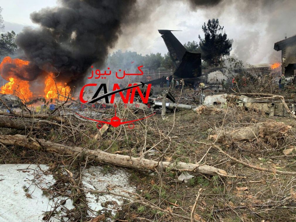 Συντριβή αεροσκάφους Boeing 707 με 9 επιβαίνοντες στο Ιράν