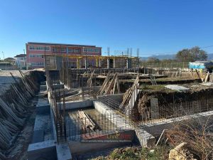 Κανονικά προχώρα το έργο κατασκευής της αίθουσας πολλαπλών χρήσεων στο Μουσικό Σχολείο Καρδίτσας (+Φωτο +Βίντεο)