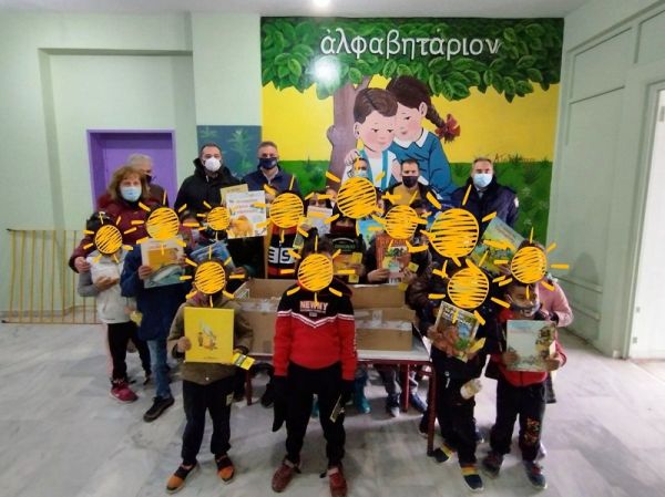 Τ.Δ. Καρδίτσας της Διεθνούς Ένωσης Αστυνομικών: Κάθε δημοτικό σχολείο αξίζει μια ωραία βιβλιοθήκη
