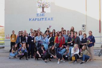 Επίσκεψη μαθητών και καθηγητών πέντε ευρωπαϊκών σχολείων στο ΣΔΕ Καρδίτσας