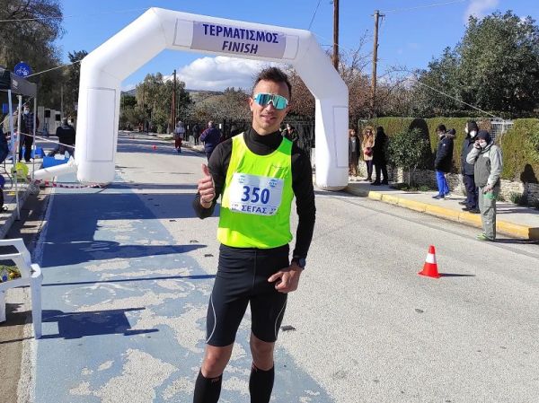 Ο Αλέξανδρος Παπαμιχαήλ νικητής και πάλι στο Πανελλήνιο Πρωτάθλημα 35 χλμ. στα Μέγαρα