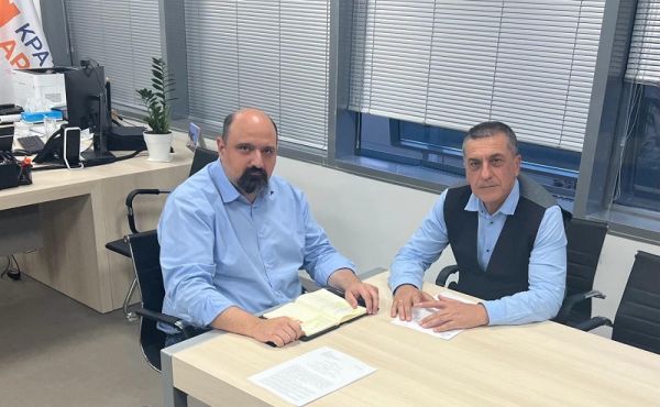 Συνάντηση Τριαντόπουλου - Κουρέτα: Αμέσως μετά το Πάσχα οι μόνιμες αποκαταστάσεις των υδατορεμάτων της Θεσσαλίας