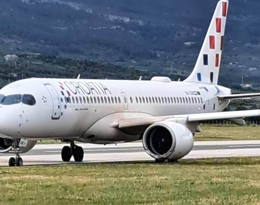 Airbus με 130 επιβάτες βγήκε εκτός διαδρόμου του αεροδρομίου του Σπλιτ κατά τη διαδικασία απογείωσης