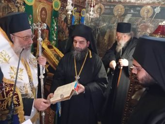 Μοναχική κουρά στην Ι.Μ. Παναγίας «Πελεκητής» και πατρικές νουθεσίες του Σεβασμιωτάτου προς τον νέο μοναχό Τιμόθεο