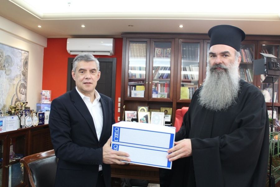 Μελέτες για την αποκατάσταση τριών ναών παραδόθηκαν από την Περιφέρεια στον Μητροπολίτη Ελασσώνος