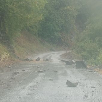 Κακοκαιρία Daniel: Έκλεισε προληπτικά ο δρόμος Ελληνόπυργος - Μορφοβούνι