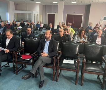 Σε ημερίδα της Δ.Ε.Υ.Α.Λ. στη Λάρισα συμμετείχε ο Δήμαρχος Μουζακίου Φ. Στάθης