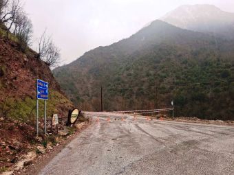 Κλειστός θα παραμείνει την περίοδο του Πάσχα ο δρόμος στη θέση "Σκάλα" Ανθηρού - Από παρακαμπτήριο η κυκλοφορία