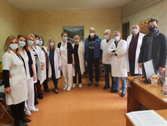 Επίσκεψη της Διοίκησης της 5ης Υ.ΠΕ. στο Κ.Υ. Σοφάδων