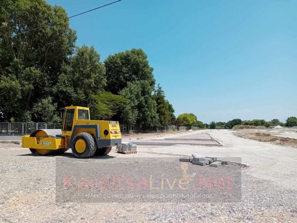 Παράταση 16 μηνών για το έργο «Ανάπλαση Δυτικής Εισόδου πόλεως Καρδίτσας» - Βρίσκεται στο 30%
