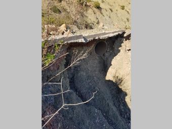 Δήμος Αγράφων: Κλειστός λόγω κατολίσθησης ο δρόμος που συνδέει Παλαιοχώρι με Νεοχώρι
