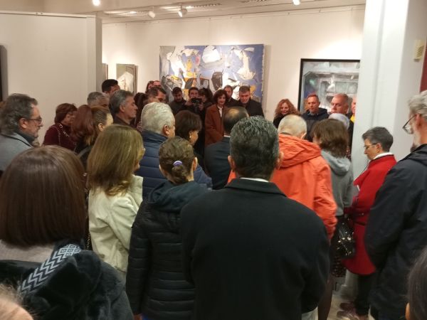 Δημοτική Πινακοθήκη: Ανοιχτή ξενάγηση από τον κ. Μάνο Στεφανίδη στην έκθεση "σήματα καπνού" του Κυριάκου Κατζουράκη