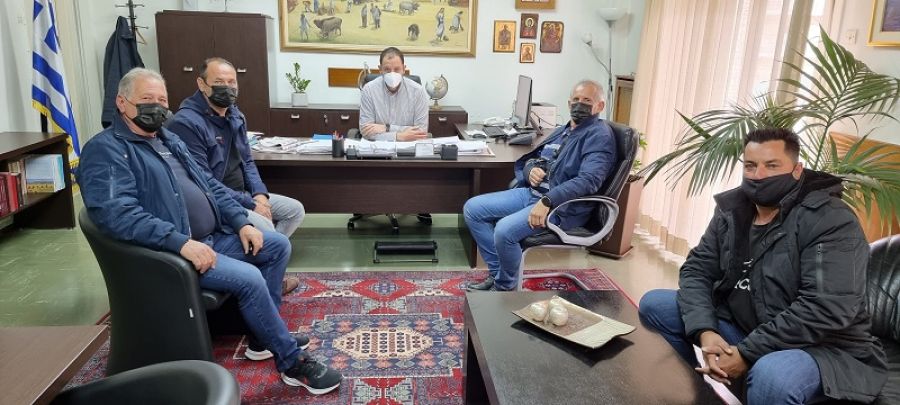 Συνάντηση του νέου προεδρείου του ΤΟΕΒ Σελλάνων με τον Αντιπεριφερειάρχη Καρδίτσας