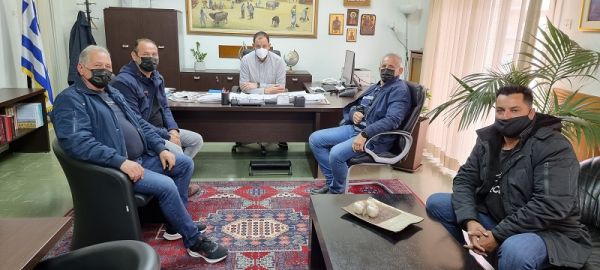 Συνάντηση του νέου προεδρείου του ΤΟΕΒ Σελλάνων με τον Αντιπεριφερειάρχη Καρδίτσας