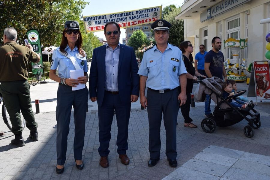 Καρδίτσα: Εκστρατεία ενημέρωσης του Δήμου και της Αστυνομίας για την ασφαλή χρήση του ποδηλάτου και την τήρηση του Κ.Ο.Κ.