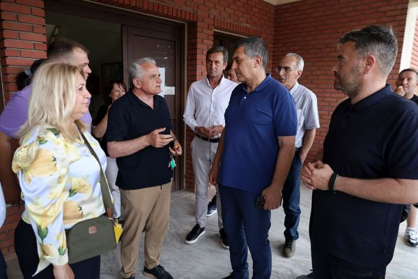 Στο Βαλτινό Τρικάλων ο Περιφερειάρχης Θεσσαλίας για την κατασκευή κλειστού γυμναστηρίου στο Λύκειο