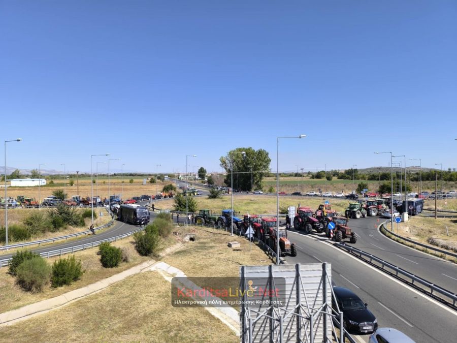 Κυριακή (30/11) ώρα 18.00: Κυκλοφοριακές ρυθμίσεις στον Ε65 και την ευρύτερη περιοχή λόγω αγροτικών κινητοποιήσεων