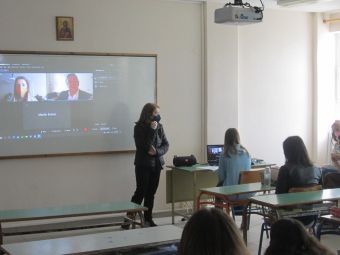 3ο ΓΕΛ Καρδίτσας: Διαδικτυακή συνάντηση μαθητών/τριών με τον βρετανό ακαδημαϊκό καθηγητή Martin Evison
