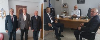 Συναντήσεις του Τ.Σ. Καρδίτσας της Ένωσης Αποστράτων Αξιωματικών Στρατού με τους Βουλευτές Γ. Κωτσό και Αρ. Σπάνια
