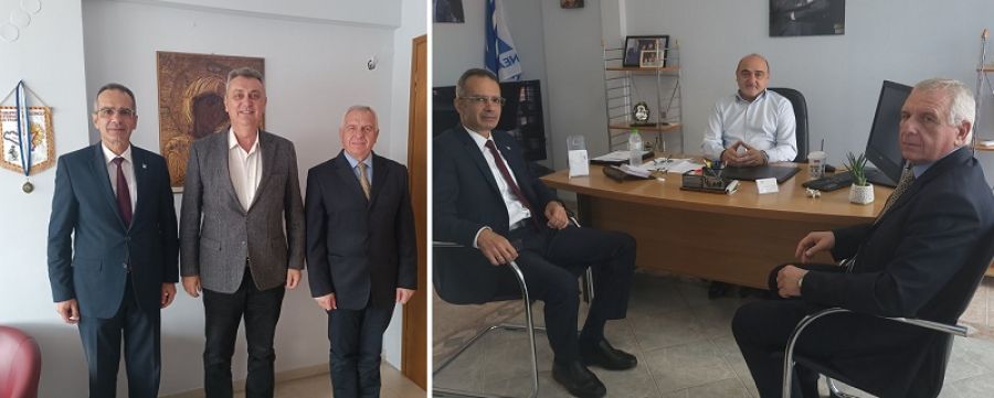 Συναντήσεις του Τ.Σ. Καρδίτσας της Ένωσης Αποστράτων Αξιωματικών Στρατού με τους Βουλευτές Γ. Κωτσό και Αρ. Σπάνια