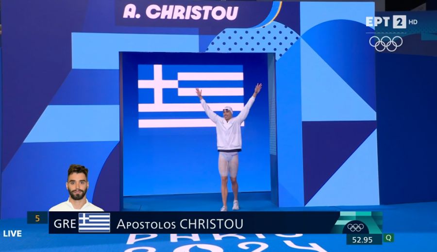 Παρίσι 2024: Στον τελικό των 100μ. ύπτιο ο Χρήστου - Άτυχος ο Μακρυγιάννης (+Βίντεο)