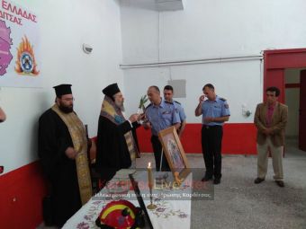 Αγιασμός για τις πυροσβεστικές δυνάμεις του ν. Καρδίτσας (+Φώτο +Βίντεο)
