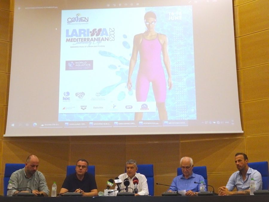 Λάρισα: Το πρώτο Μεσογειακό Κύπελλο Κολύμβησης 16 με 18 Ιουνίου στο Κολυμβητήριο της Νέας Πολιτείας