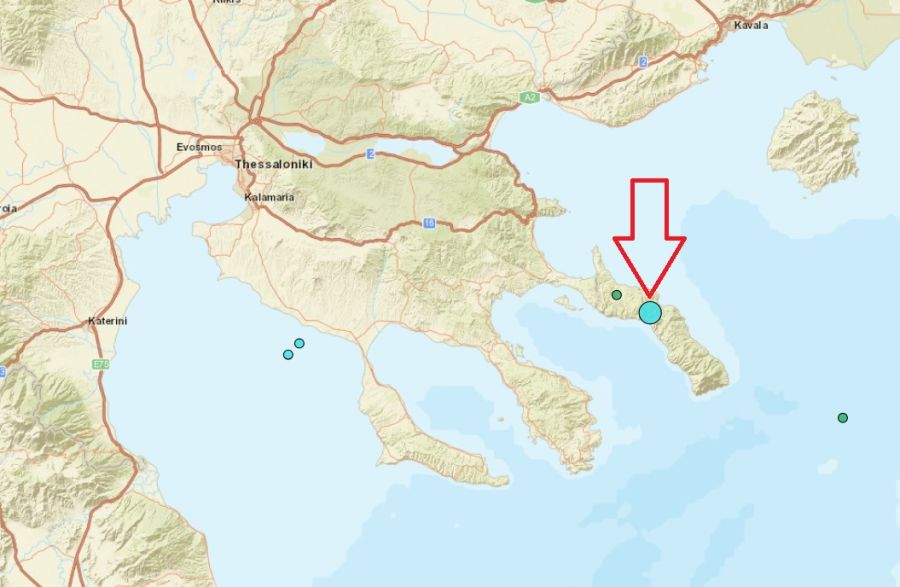 Σεισμός 4,9 Ρίχτερ κούνησε το Άγιο Όρος