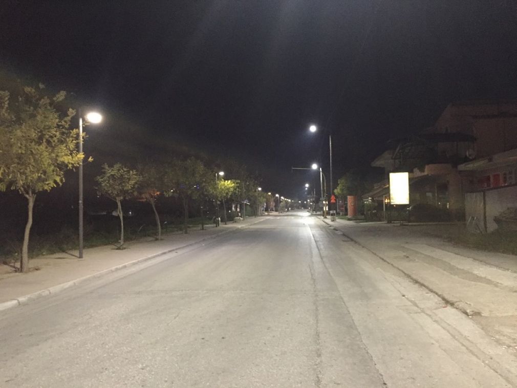 Φωτιστικά τύπου LED τοποθέτησε ο Δήμος Καρδίτσας στην Τρικάλων